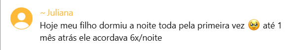 Depoimento real